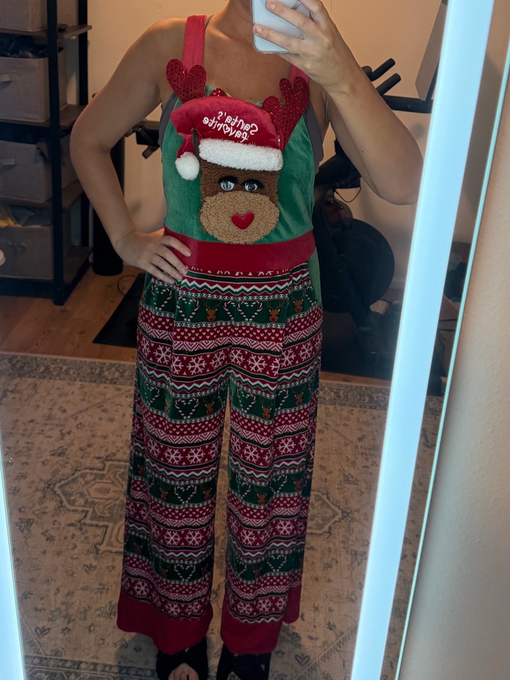 Holiday Reindeer Jumpsuit